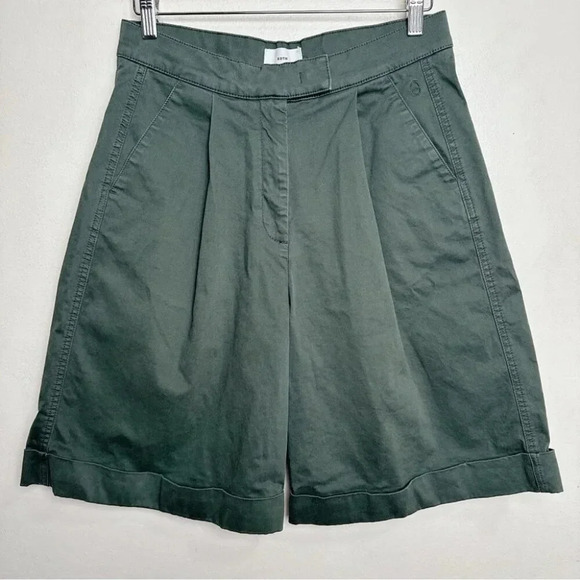 KOTN Green Women's Shorts Bermudas - Picture 3 of 14